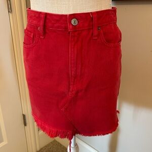 Classic Abercrombie & Fitch Mini Denim Skirt